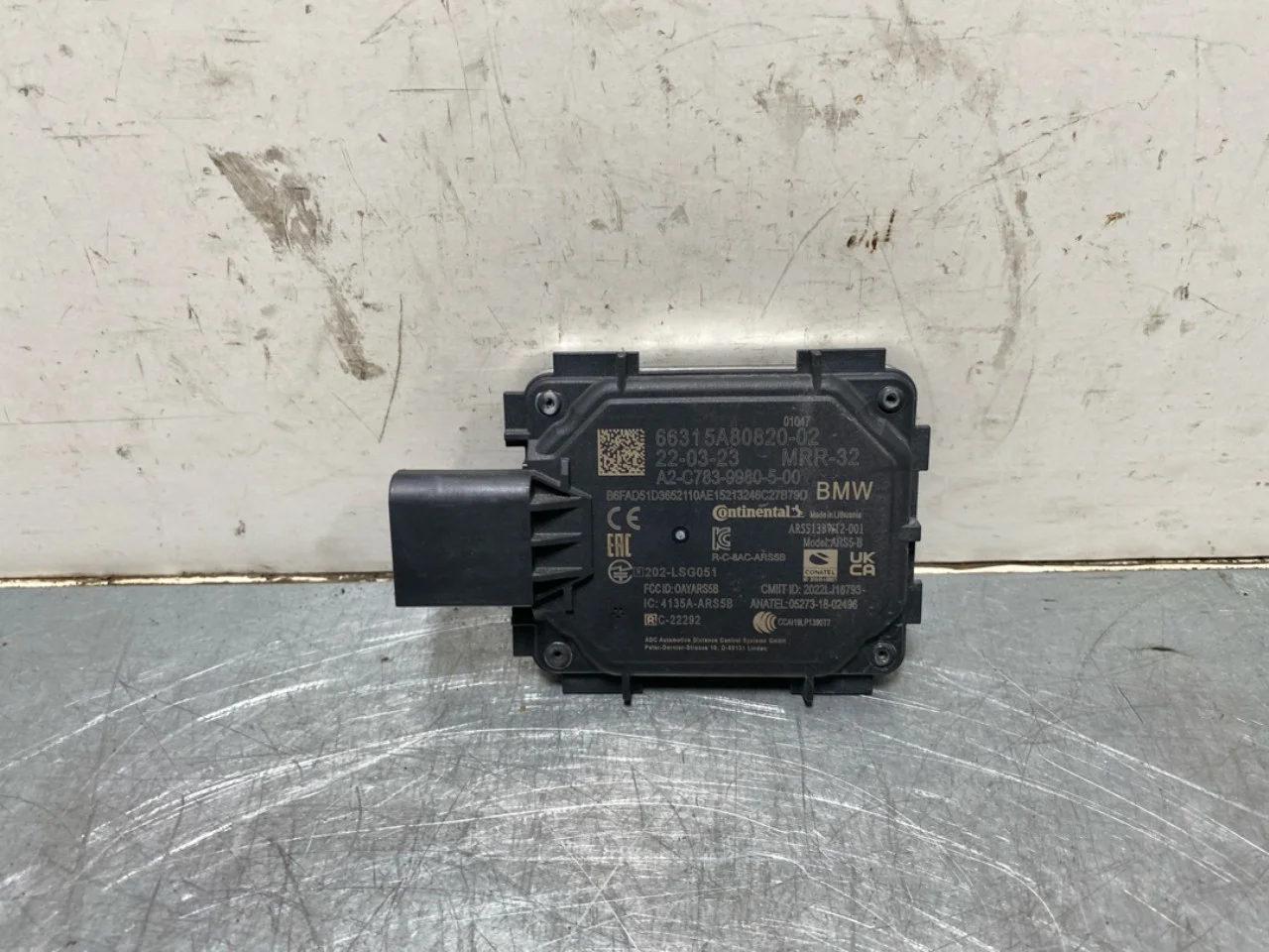 BMW X1/IX1 U11 2023- Tempomat (adaptív) érzékelő nézet 2
