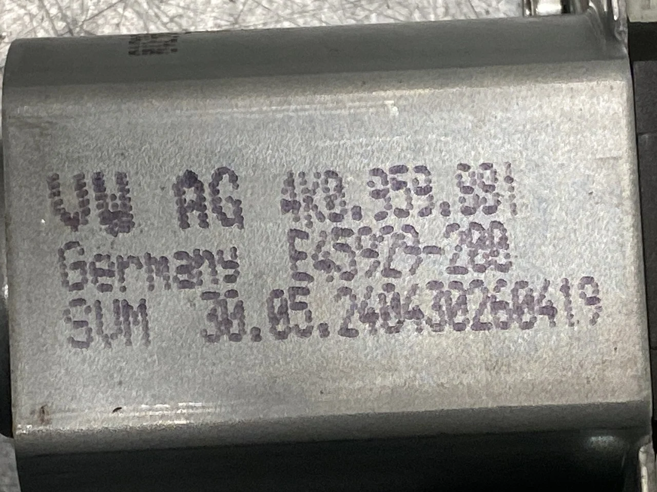 Volkswagen ID.4 2021- Ablakemelő motor nézet 3