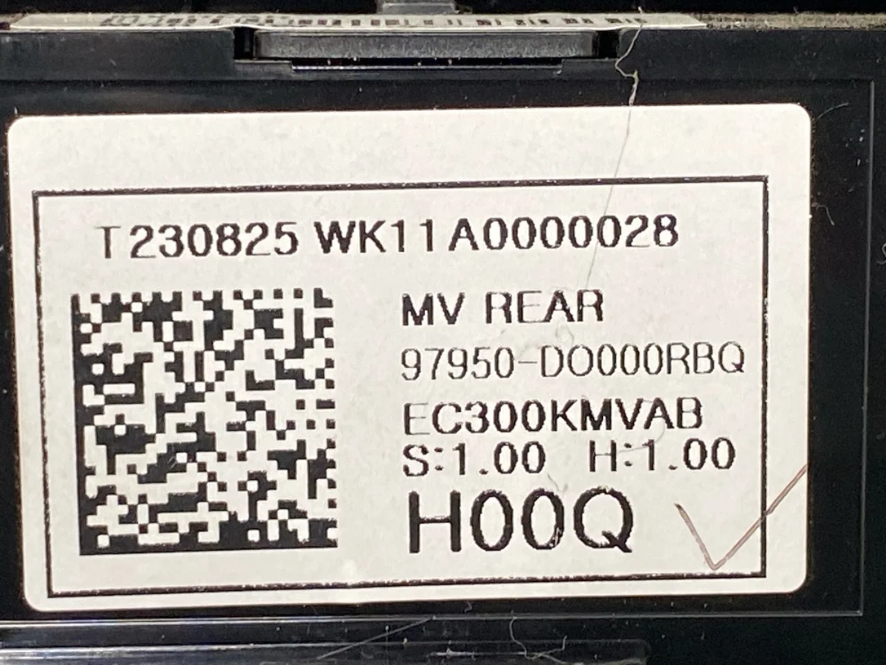 Klíma kezelőegység / kijelző nézet 3