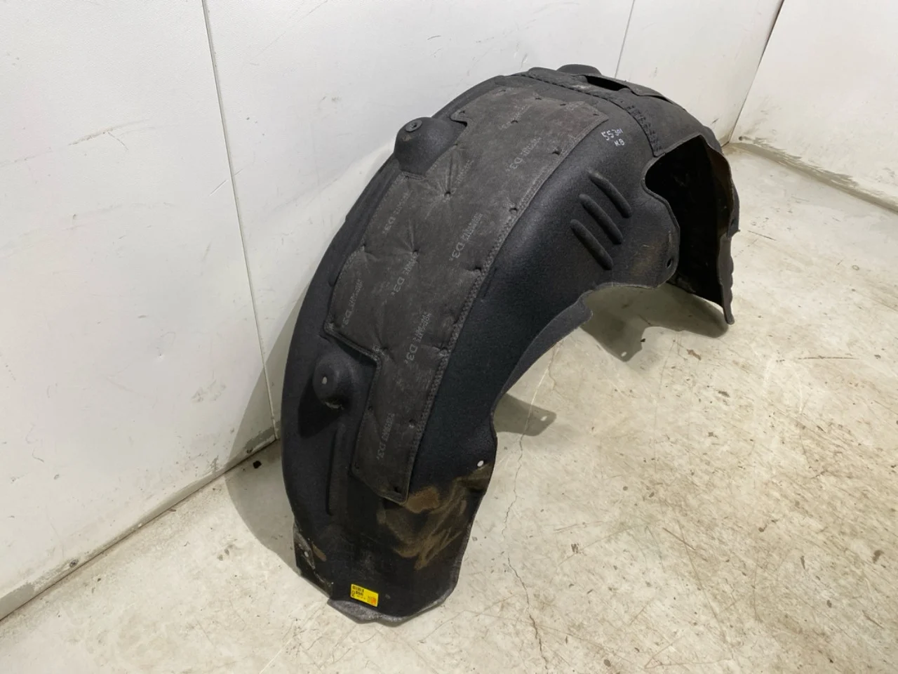 Inner fender liner view 2