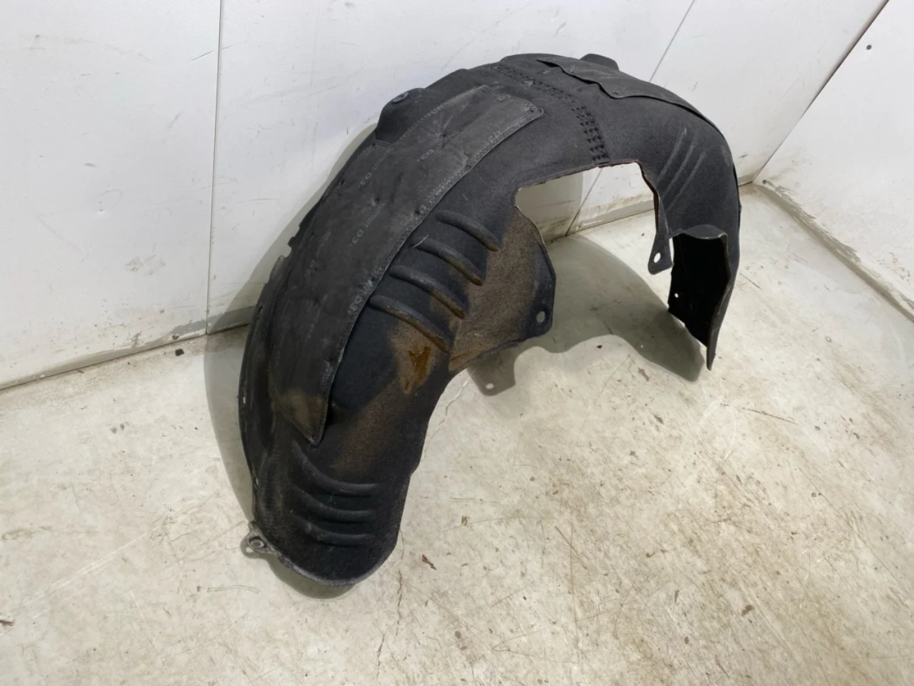 Inner fender liner view 2