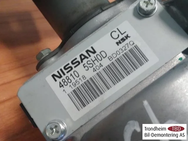 Nissan LEAF 2017-24 Kormányoszlop egység szervóval nézet 3