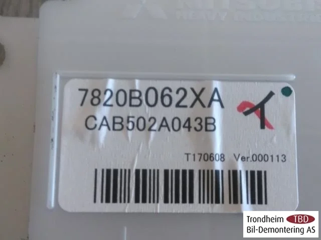 Mitsubishi OUTLANDER 2013-21 Fűtéskezelő egység nézet 3