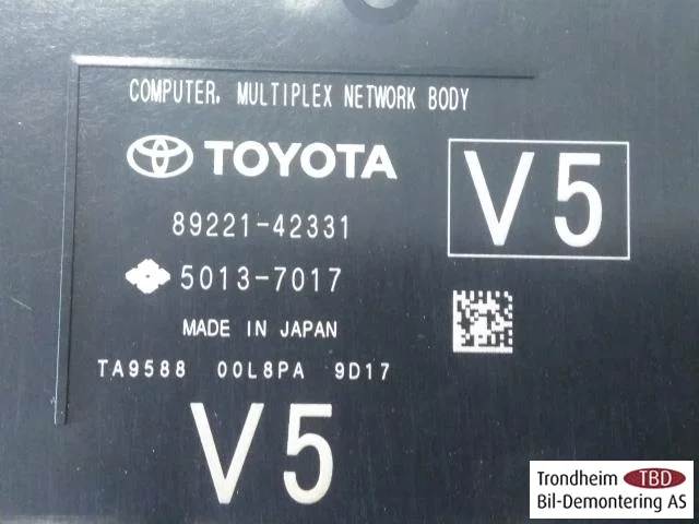 Toyota RAV 4 2019 Vezérlőegység, klíma nézet 3