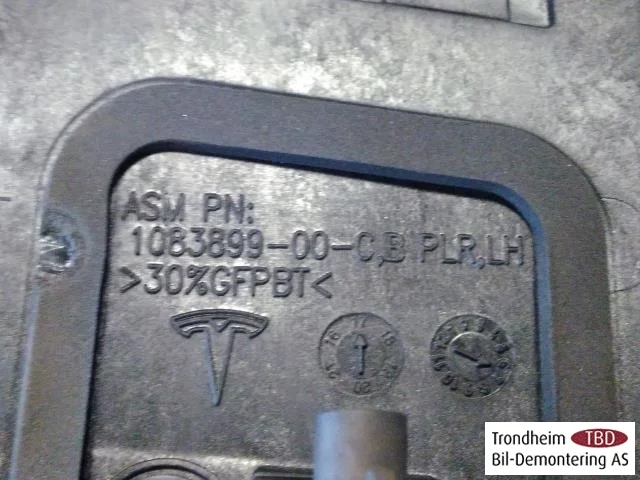 Tesla MODEL S 2013- Body shell view 4