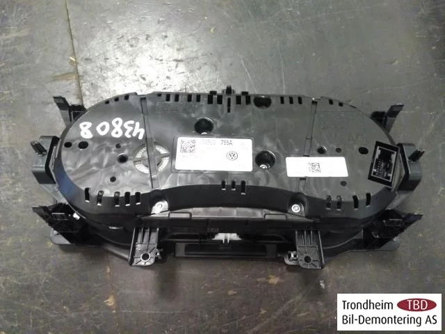 Volkswagen GOLF, E-GOLF VII 2013-20 Instrument cluster assembly view 2