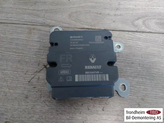 Renault ZOE/E- TECH 2013--> Légzsák elektronikai egység nézet 2
