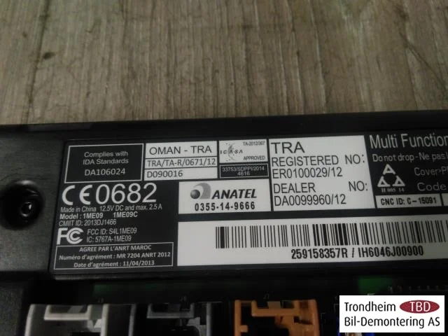 Renault ZOE/E- TECH 2013--> Navigație GPS vedere 3