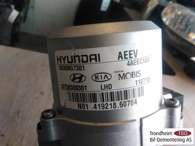 Hyundai IONIQ AE 2017-22 Kormányoszlop egység szervóval nézet 2
