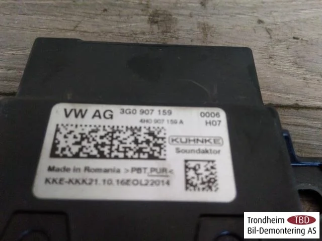 Volkswagen PASSAT 2015-19 Vezérlőegység, egyéb nézet 3