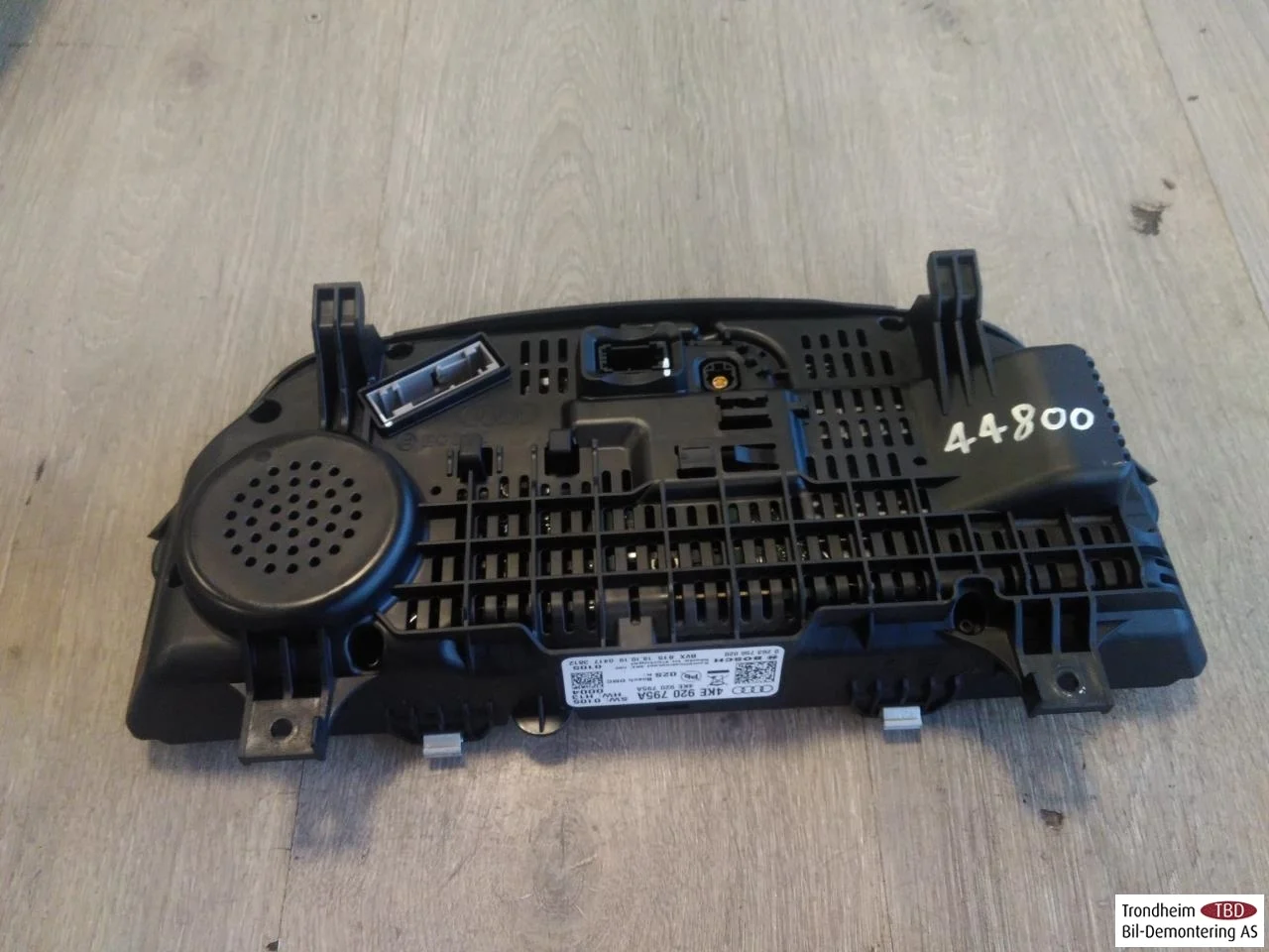 Audi E-TRON, S GE 2019- Instrument cluster assembly view 2