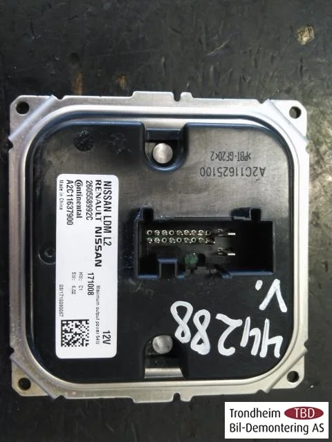 Nissan LEAF 2017-24 Vezérlőegység, egyéb