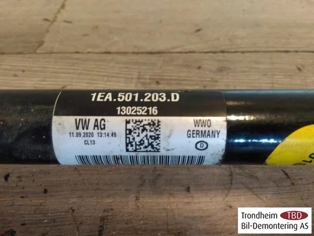 Volkswagen ID.3 2021- Féltengely, hátsó, bal nézet 3