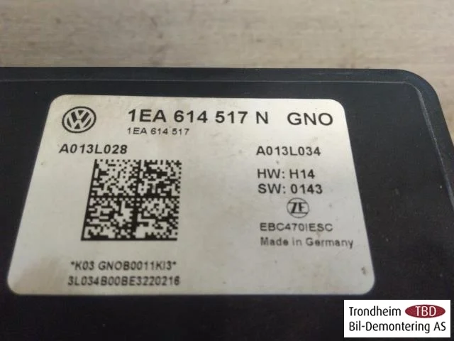 Volkswagen ID.3 2021- ABS hidraulika egység (tömb) nézet 4