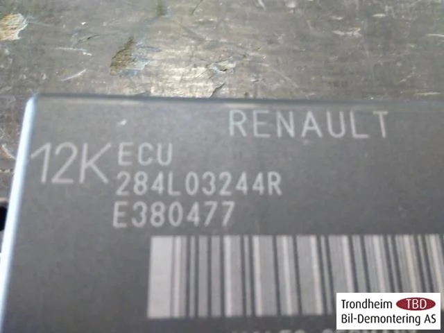 Renault ZOE/E- TECH 2013--> Vezérlőegység, egyéb nézet 4