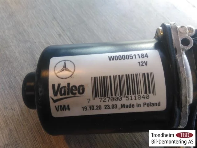 Mercedes V W447//W640/W448 2014- Ablaktörlő motor, szélvédő nézet 2