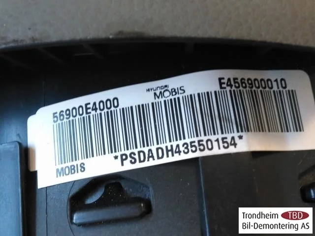 Kia SOUL 2009- Légzsák, kormánypárna nézet 3