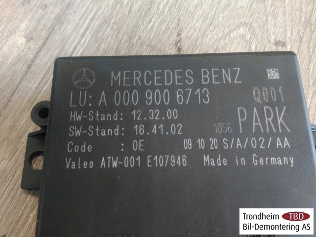 Mercedes V W447//W640/W448 2014- Vezérlőegység, parkolássegéd nézet 3