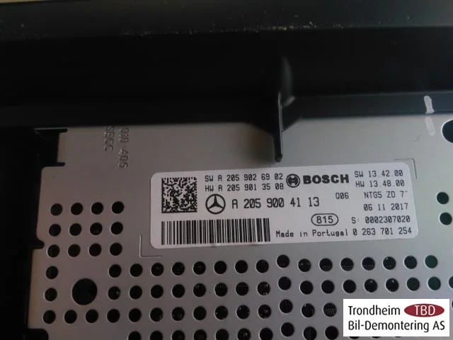 Mercedes GLC X253/C253 2015-22 GPS navigáció nézet 4
