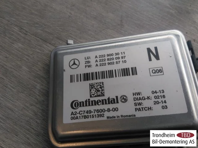 Mercedes GLC X253/C253 2015-22 Exterior camera view 2