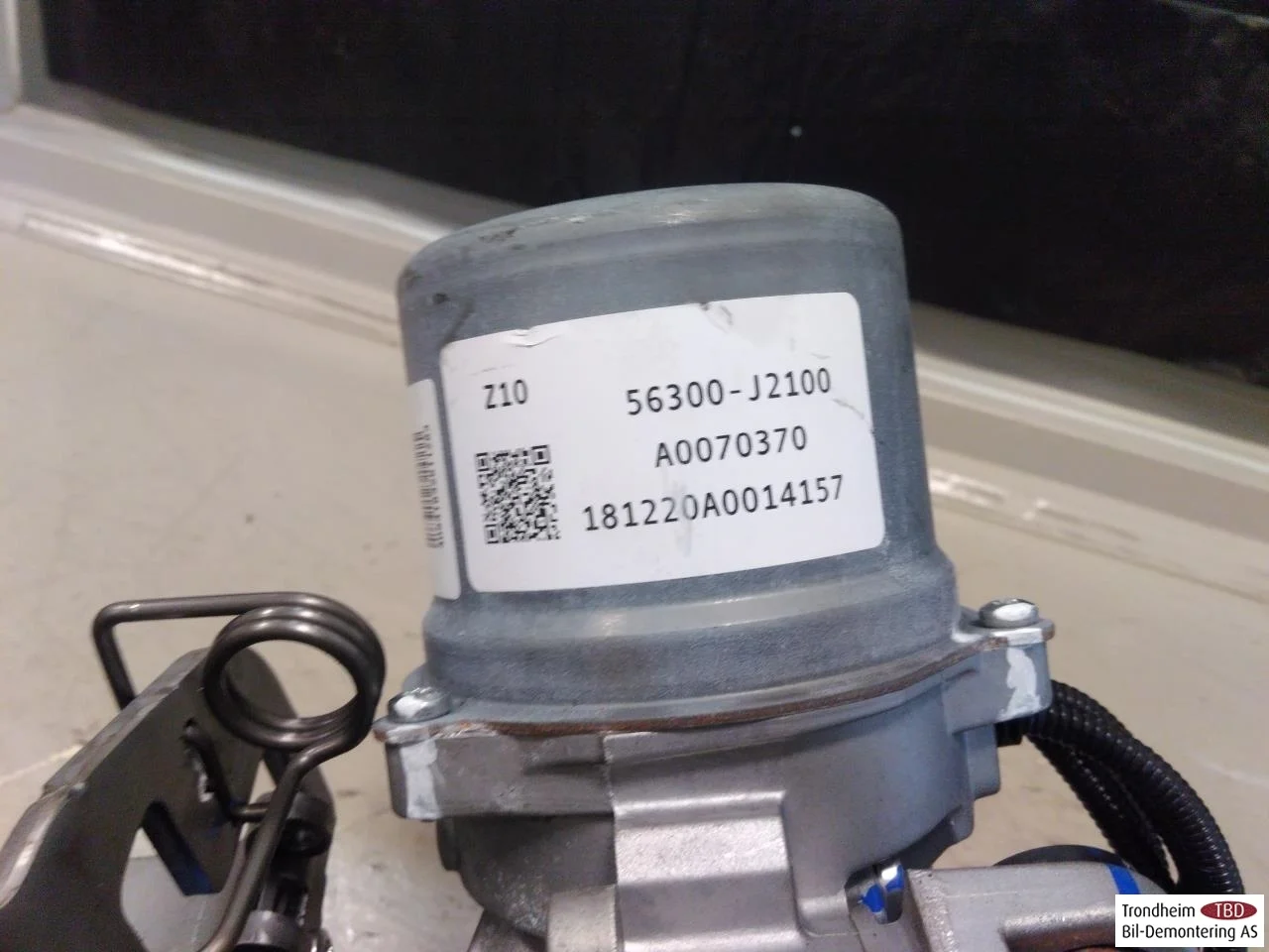 Kia SOUL 2009- Steering column assembly with power assist view 3
