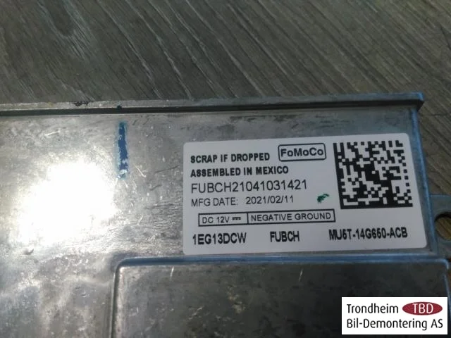 Ford MUSTANG MACH-E 2021- Vezérlőegység, egyéb nézet 4