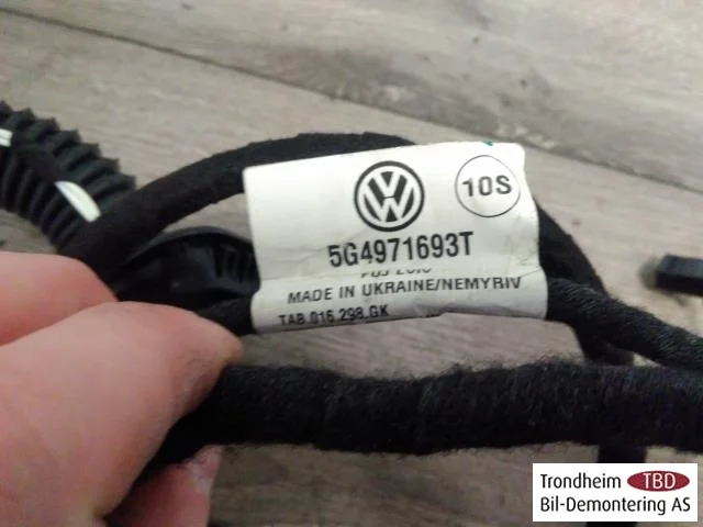 Volkswagen GOLF, E-GOLF VII 2013-20 Kábelköteg nézet 4