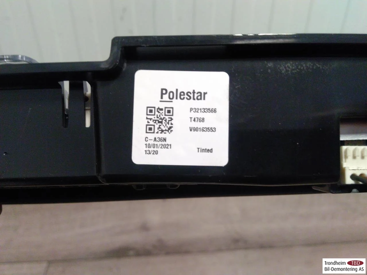 Polestar 2 2020- Féklámpa, hátsó ablak (3. féklámpa) nézet 3