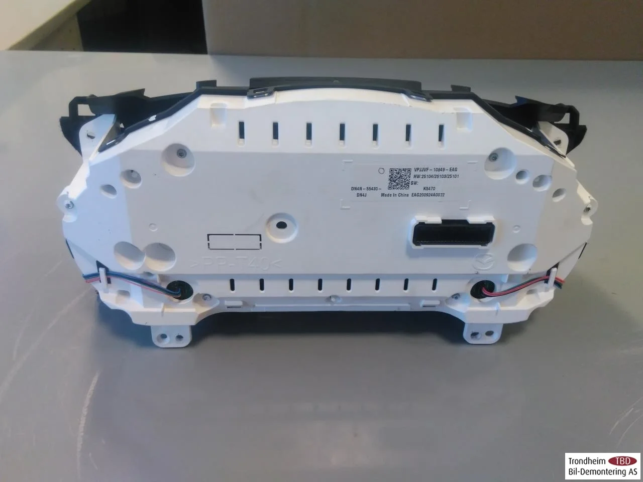 Mazda MX-30 2020- Instrument cluster assembly view 2