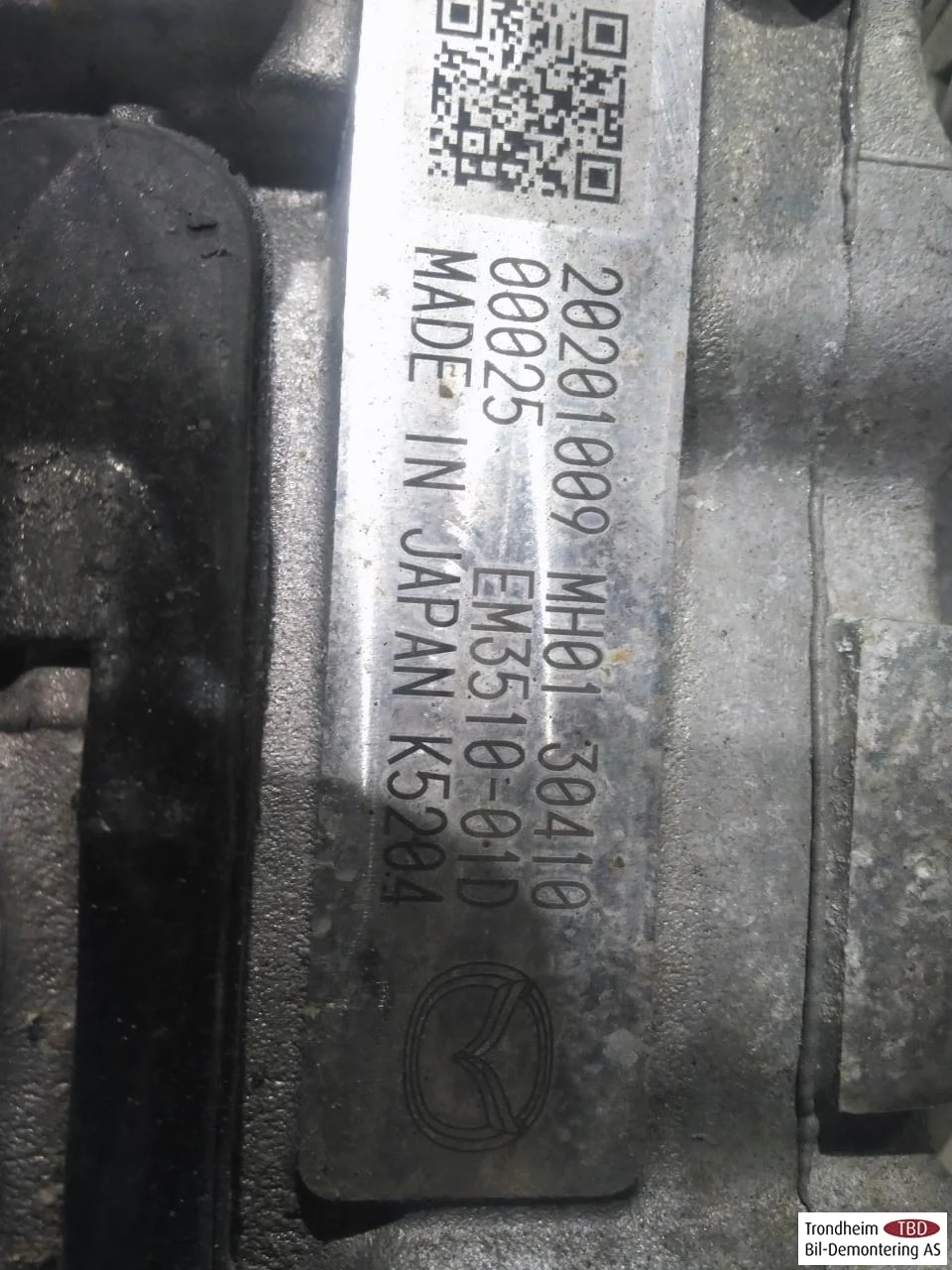 Mazda MX-30 2020- Elektromos motor, első nézet 3
