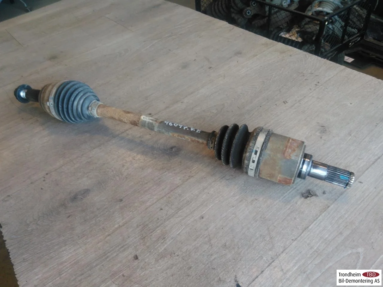 Hyundai IONIQ AE 2017-22 Front left driveshaft view 2