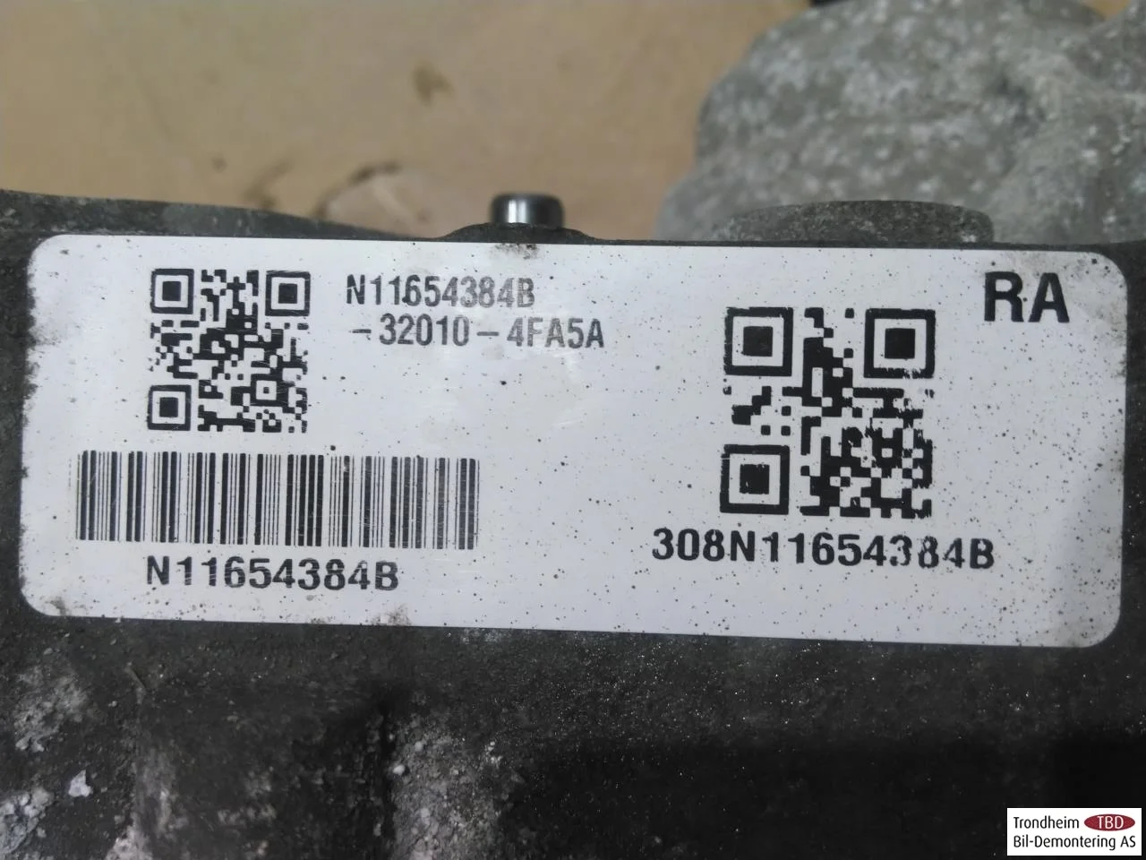 Nissan E-NV200 / EVALIA Automatic transmission view 2