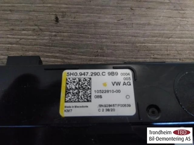 Volkswagen ID.3 2021- Tetővilágítás (belső lámpa) nézet 3