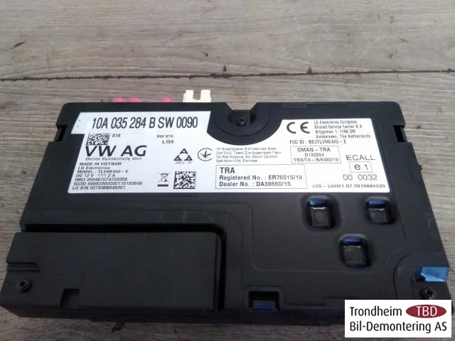 Volkswagen ID.3 2021- Vezérlőegység, egyéb