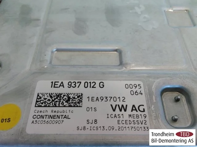 Volkswagen ID.3 2021- Vezérlőegység, klíma nézet 3
