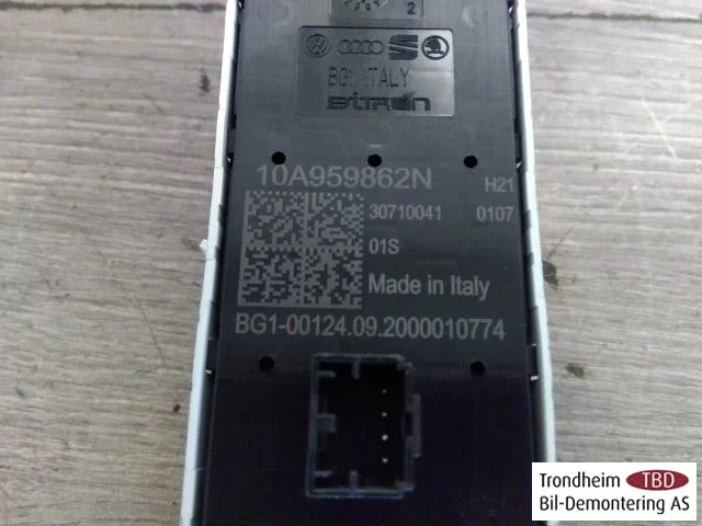 Volkswagen ID.3 2021- Ablakemelő kapcsoló nézet 3