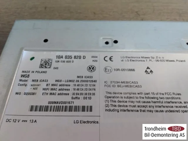 Volkswagen ID.3 2021- GPS navigáció nézet 3