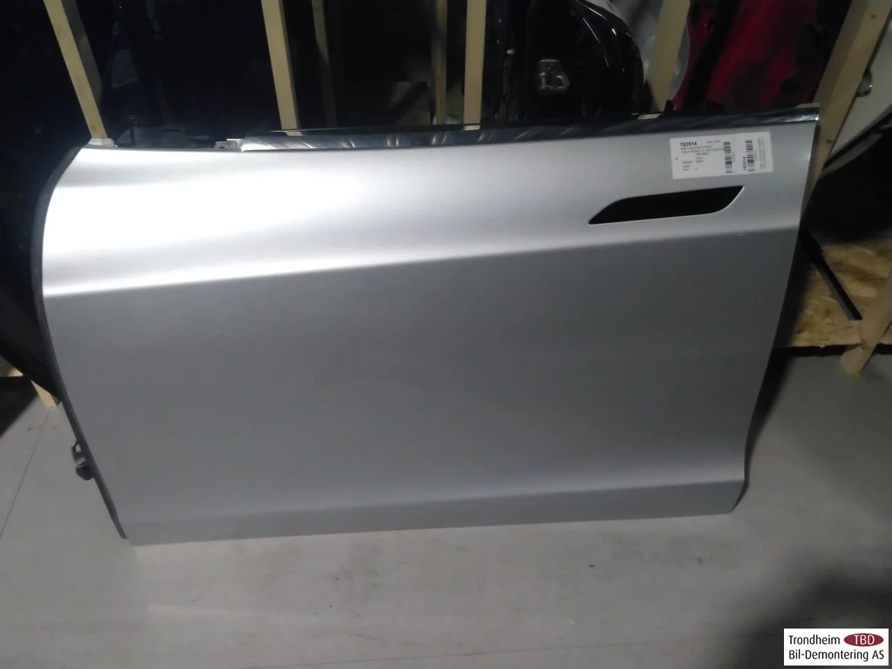 Tesla MODEL S 2013- Ajtó, 4 ajtós, első, bal