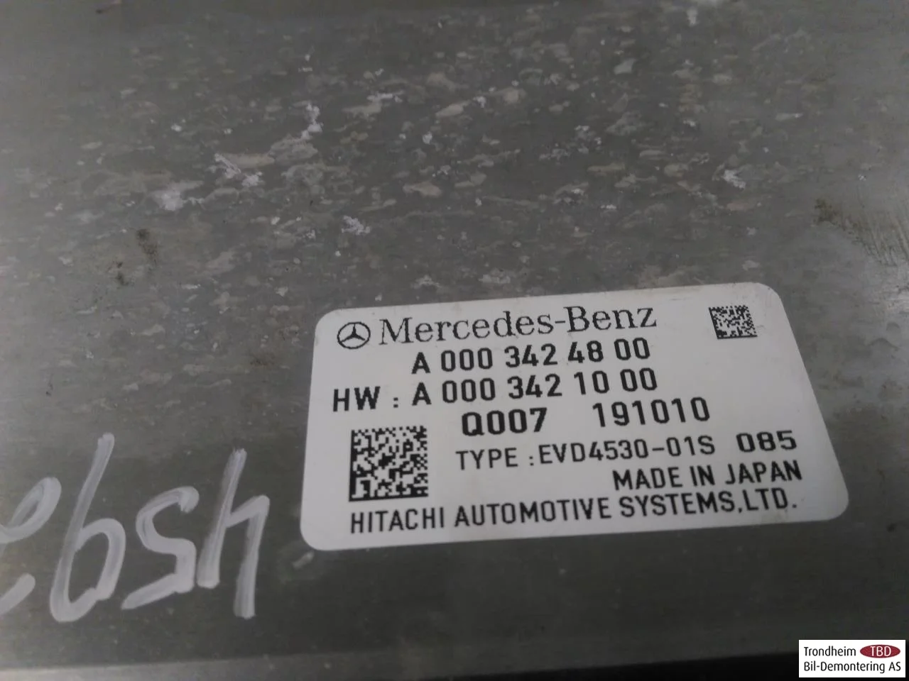Mercedes EQC 2020- Feszültségátalakító, akkumulátor nézet 4