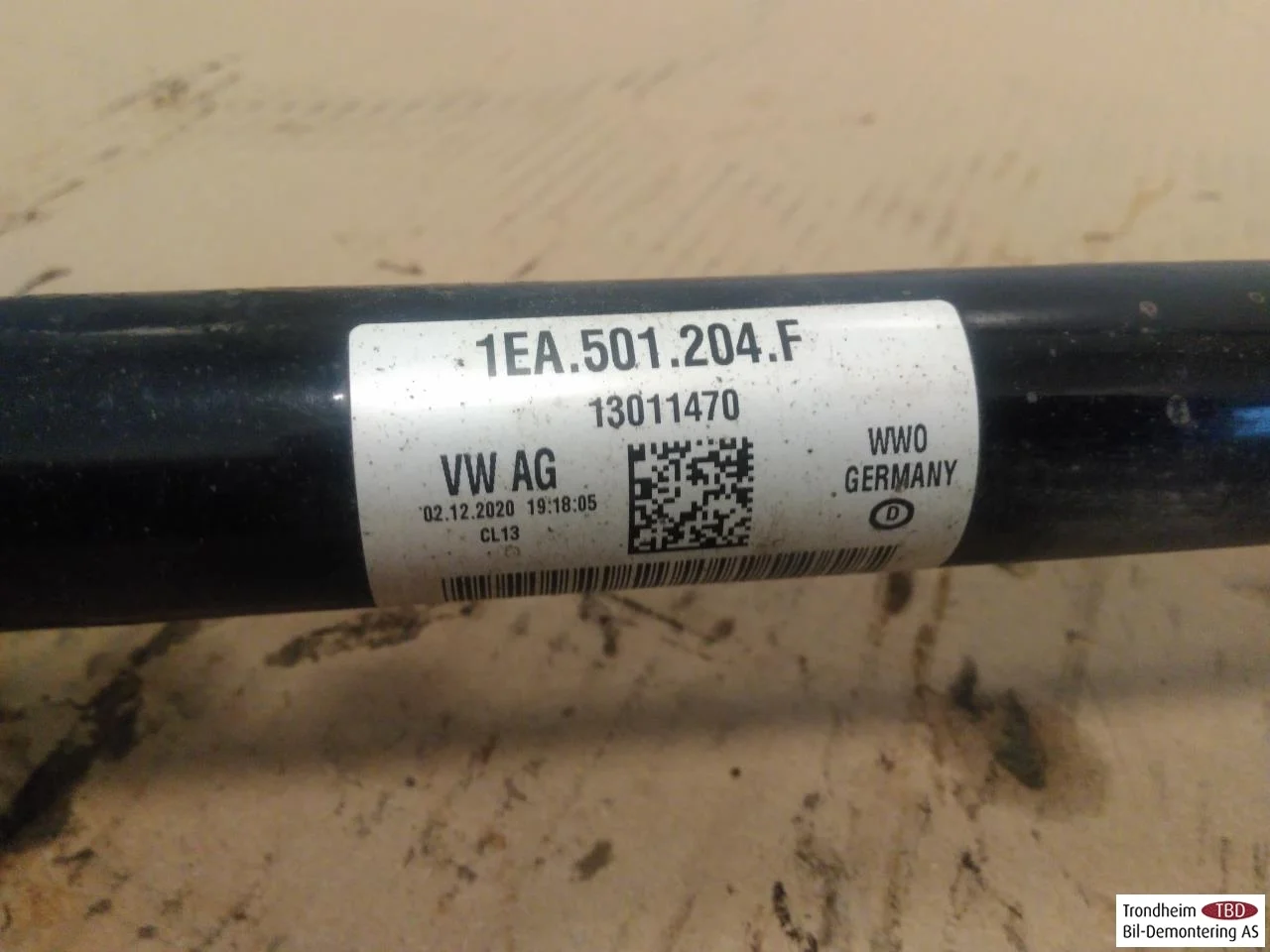 Skoda ENYAQ IV 2021- Rear right driveshaft view 4