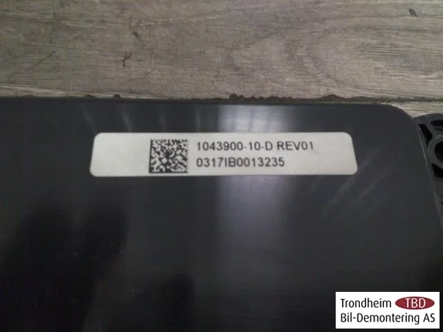 Tesla MODEL X 2016- Vezérlőegység, klíma nézet 4
