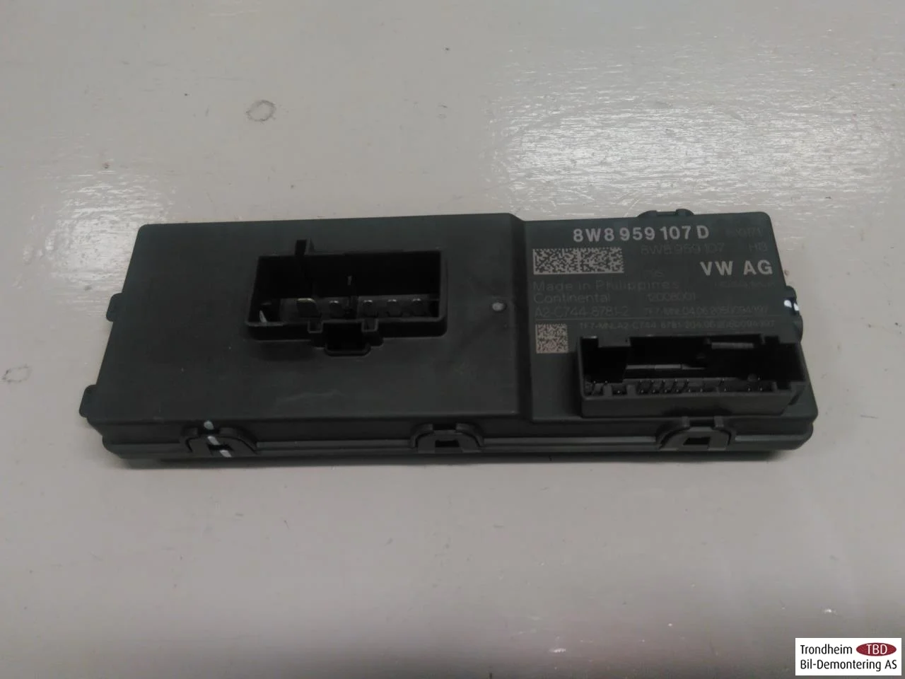 Audi E-TRON, S GE 2019- Control unit, tailgate