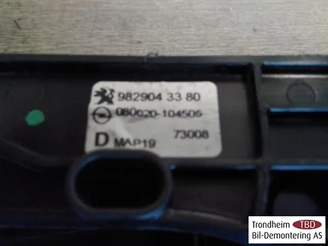 Peugeot 208/E-208 2020-> Electric window regulator, complete view 3