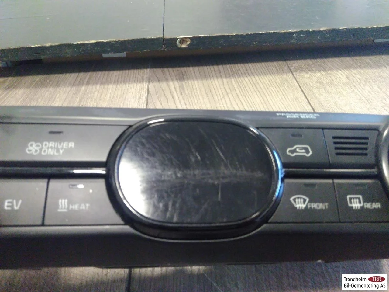 Kia SOUL 2009- Heater control unit view 2