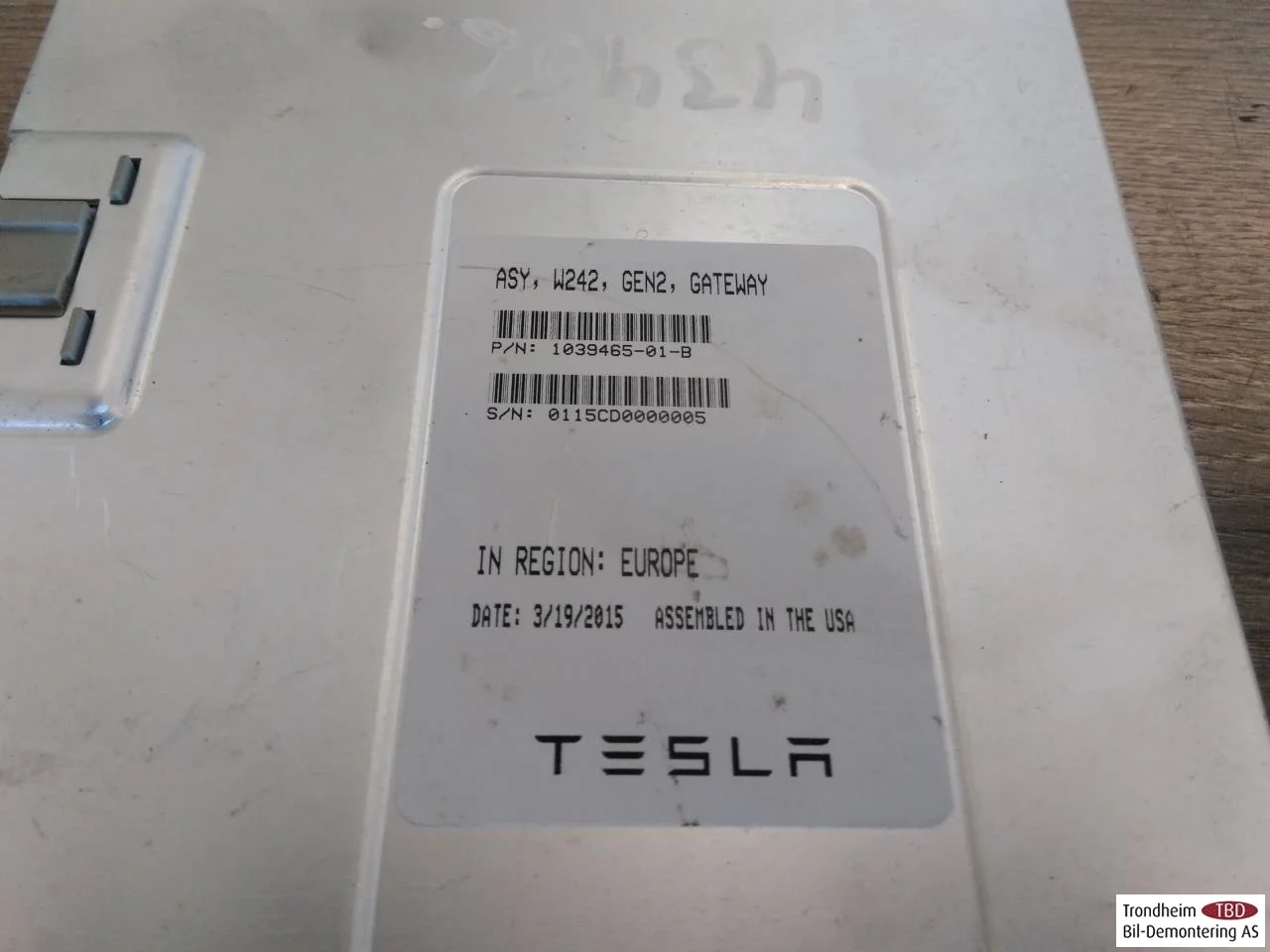 Mercedes B 180-200 W246/W242 2012-19 Vezérlőegység, egyéb nézet 4