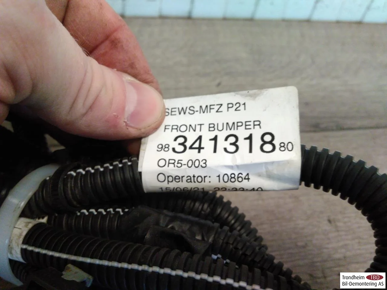 Peugeot 208/E-208 2020-> Parkolószenzor, első nézet 3
