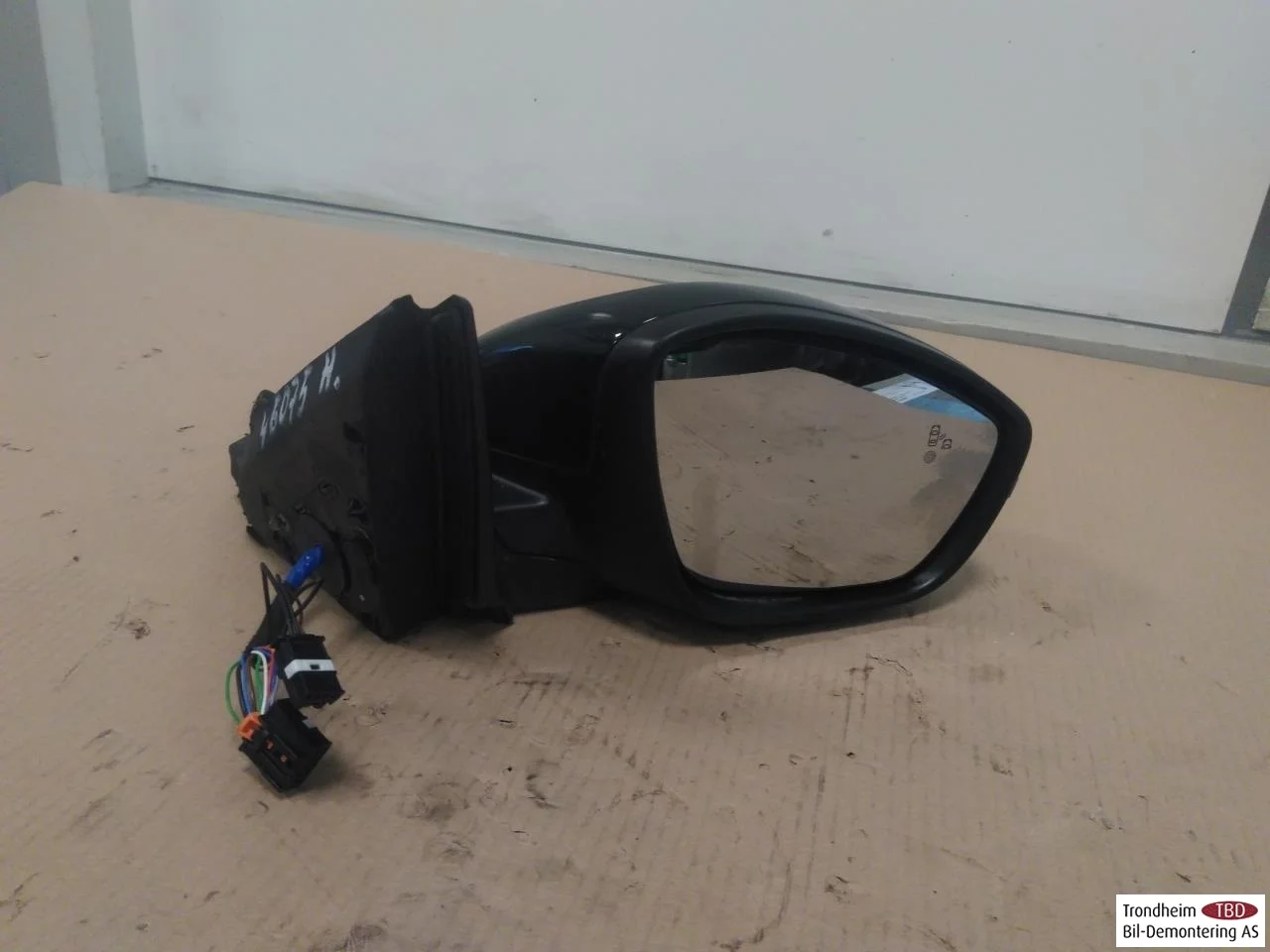 Peugeot 208/E-208 2020-> Tükör, jobb, elektromosan állítható nézet 2