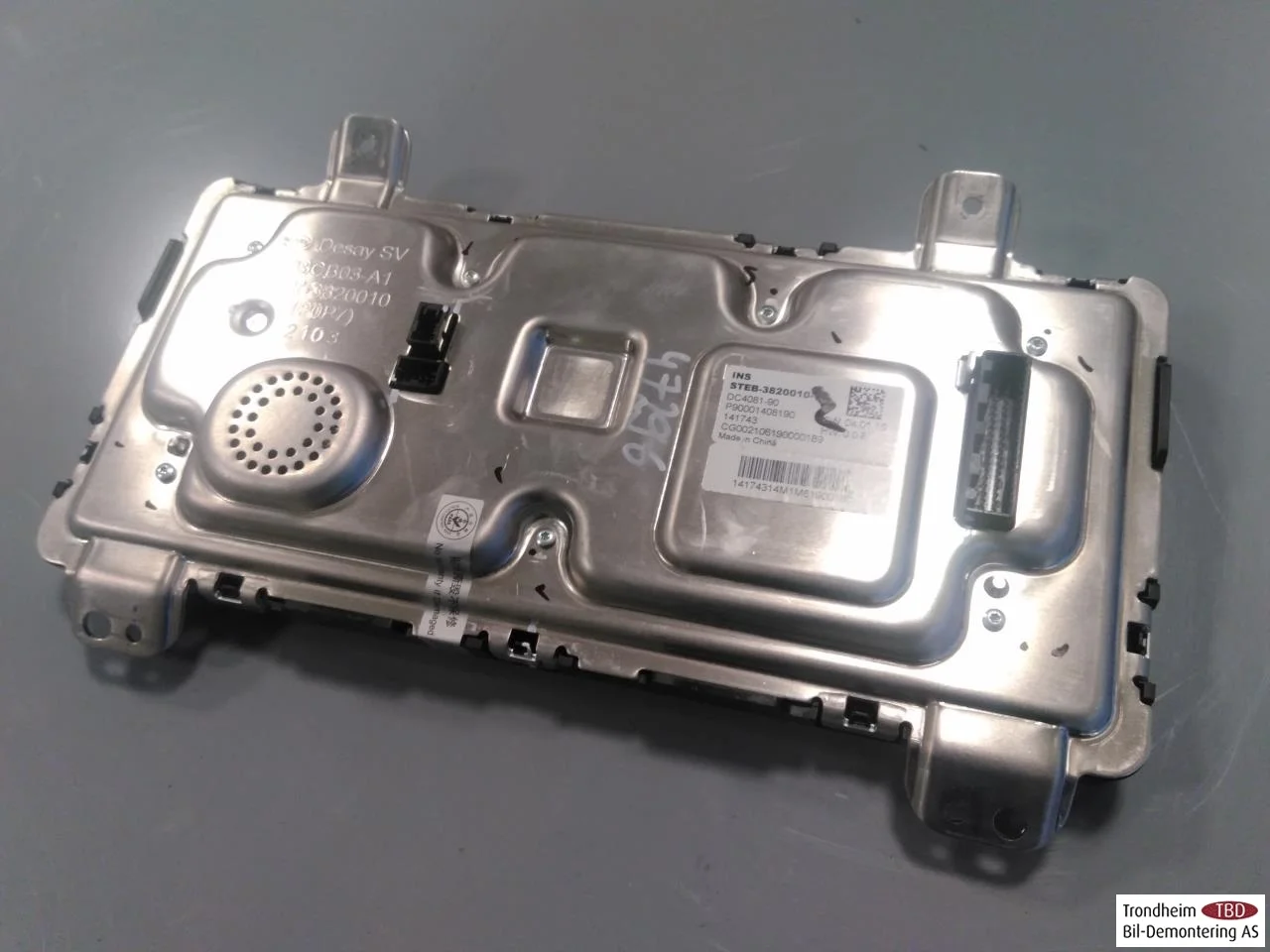 Byd TANG 2021->> Ceasuri bord complete vedere 3
