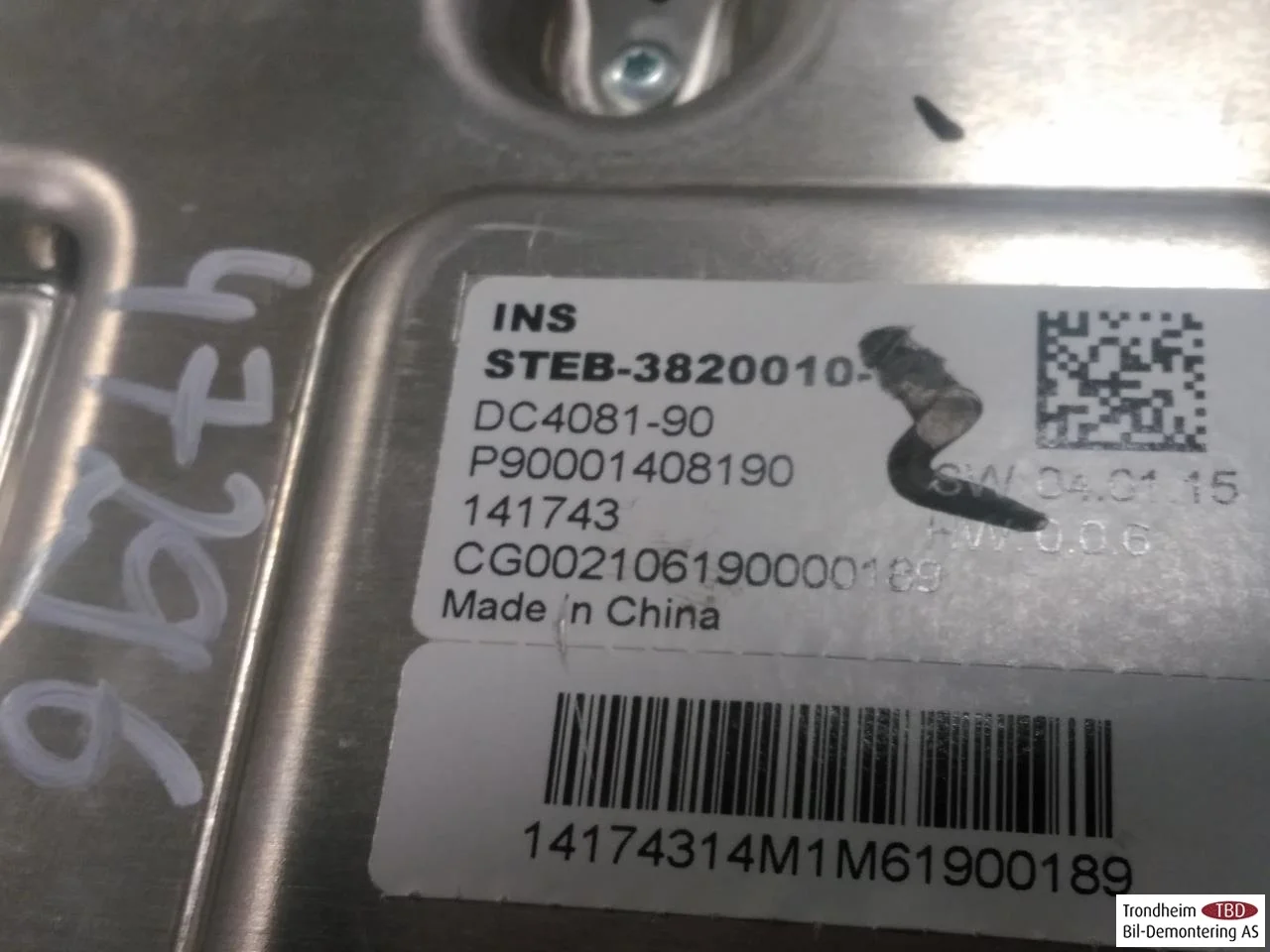 Byd TANG 2021->> Ceasuri bord complete vedere 4