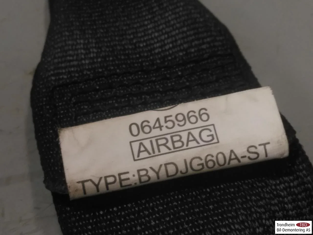 Byd TANG 2021->> Front left seat belt view 4